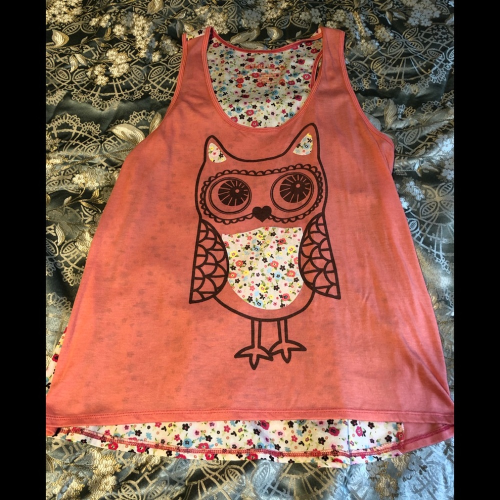 Owl tank top